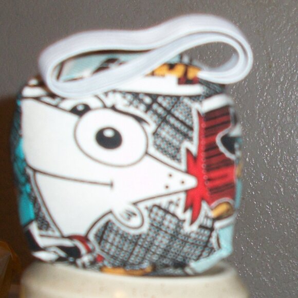 2.5" Phineas & Ferb Cartoon Car/Tote/Office Dice-Handmade - Picture 4 of 4